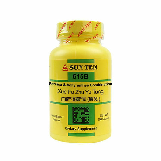 Sun Ten - Persica & Achyranthes Combination Capsules / Xue Fu Zhu Yu Tang