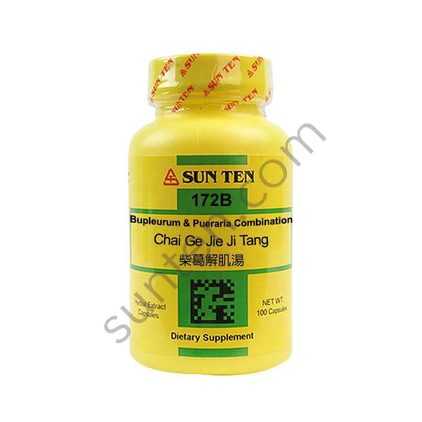 Sun Ten - Bupleurum & Pueraria Combination Capsules - Chai Ge Jie Ji Tang