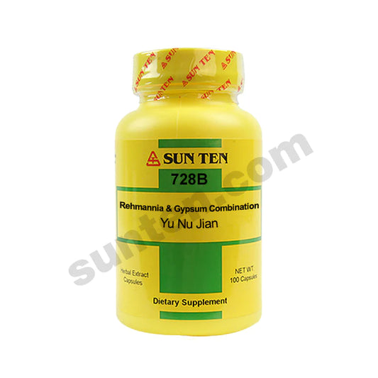 Sun Ten - Yu Nu Jian - Rehmannia & Gypsum Combination Capsules