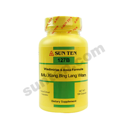 Sun Ten - Mu Xiang Bing Lang Wan - Vladimiriae & Areca Formula Capsules |