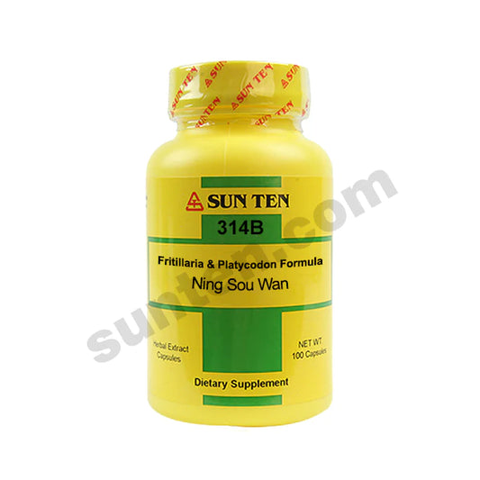 Sun Ten - Ning Sou Wan - Fritillaria & Platycodon Formula Capsules