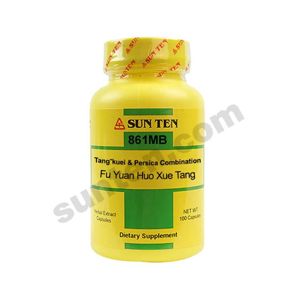 Sun Ten - Fu Yuan Huo Xue Tang (Bian Fang) Tang-kuei & Persica Combination Capsules