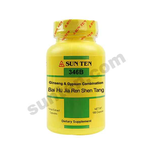 Sun Ten - Bai Hu Jia Ren Shen Tang - Ginseng & Gypsum Combination Capsules