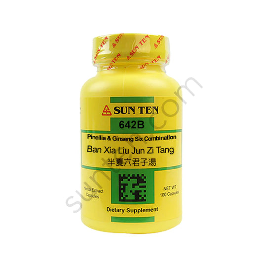 Sun Ten - Pinellia & Ginseng Six Combination Capsules - Ban Xia Liu Jun Zi Tang