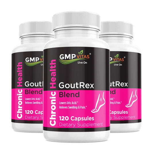 GMP Vitas - GoutRex Blend 3-Bottle Super Bundle