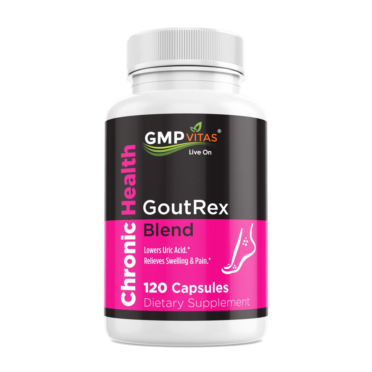 GMP Vitas - GoutRex Blend 120 Capsules