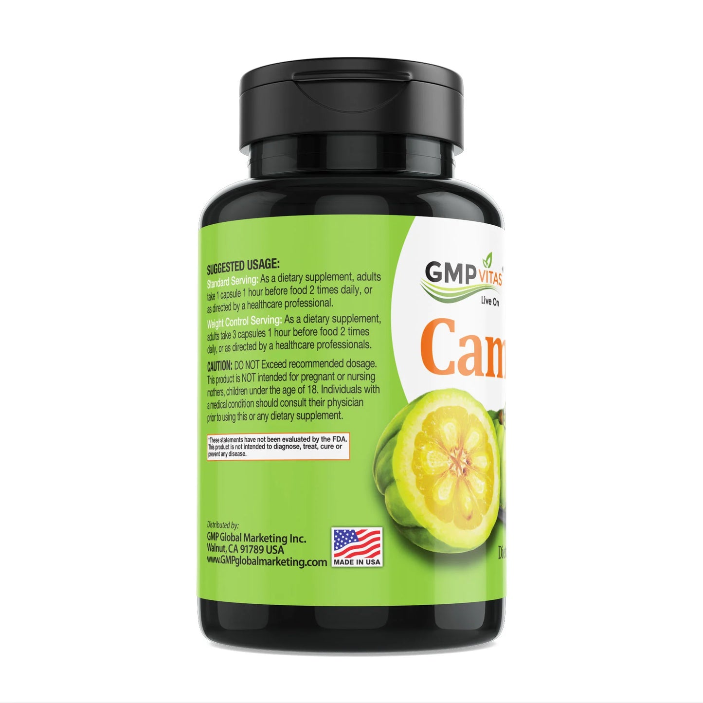 GMP Vitas - Garcinia Cambogia 60% HCA 90 Capsules