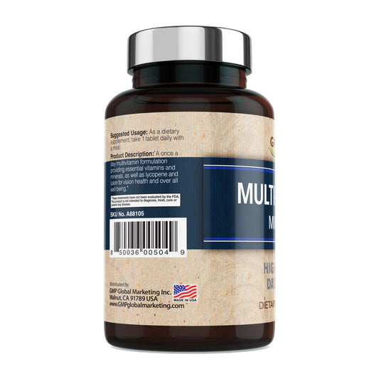 GMP Vitas GMP Vitas - High Potency Daily A-Zinc MultiVitamin & Mineral 100 Tablets