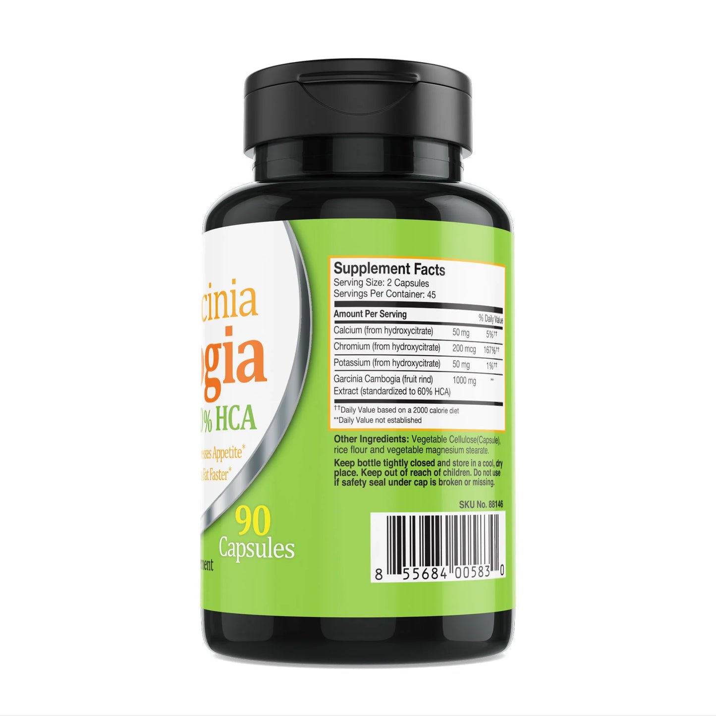 GMP Vitas - Garcinia Cambogia 60% HCA 90 Capsules