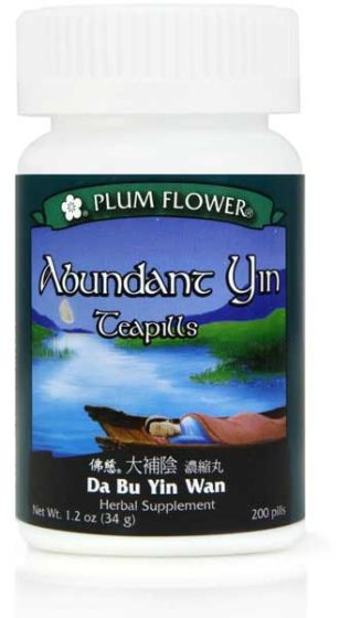 Abundant Yin Teapills -  Da Bu Yin Wan