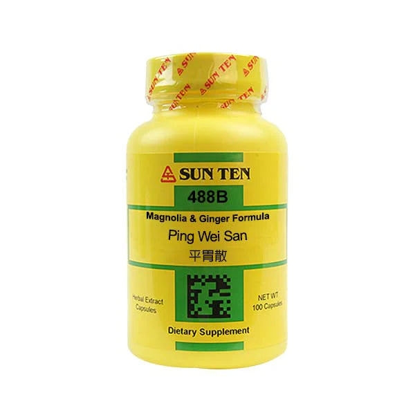 Sun Ten - Magnolia & Ginger Formula Capsules - Ping Wei San