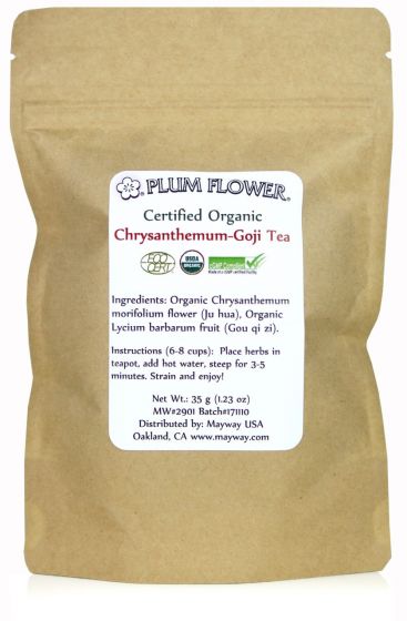 Chrysanthemum & Goji Tea- Certified Organic