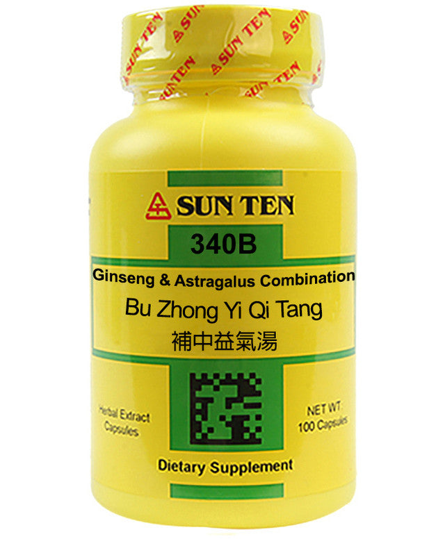 Sun Ten - Ginseng & Astragalus Combination Capsules - Bu Zhong Yi Qi Tang