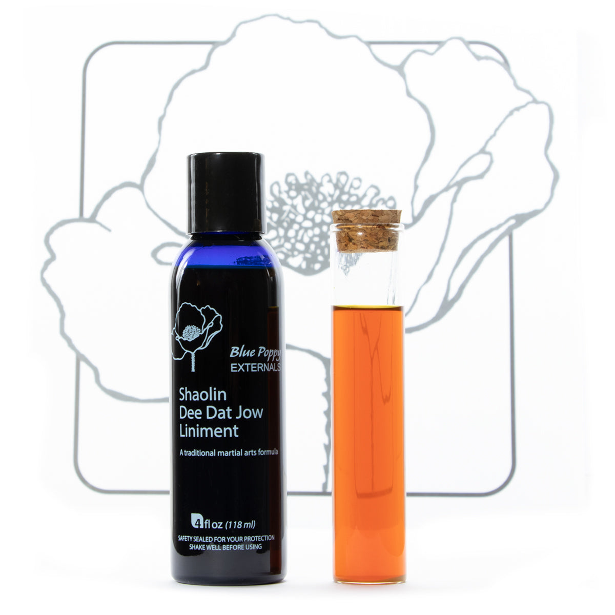 Blue Poppy Externals - Shaolin Dee Dat Jow Liniment - (External Use)